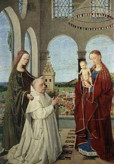 CHRISTUS, Petrus Madonna and Child France oil painting art
